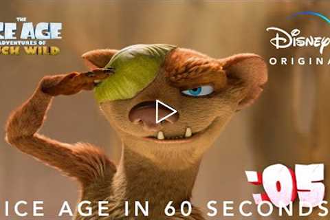The Ice Age Adventures of Buck Wild |Ice Age in 60 Seconds| Disney+