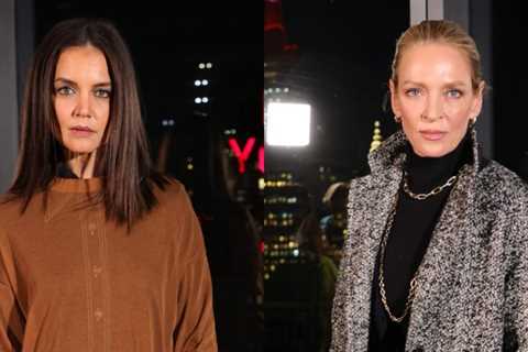 Katie Holmes, Uma Thurman and more perform for Tory Burch’s NYFW show