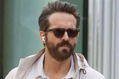 Ryan Reynolds looks sharp during a day out in NYC