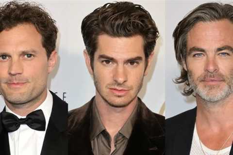 Jamie Dornan, Andrew Garfield and Chris Pine prepare for the 2022 Producers Guild Awards