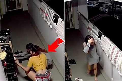 30 INCREDIBLE MOMENTS CAUGHT ON CCTV CAMERA