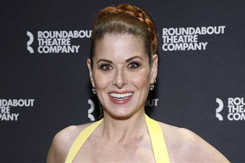 Debra Messing Premieres New Broadway Show Birthday Candles