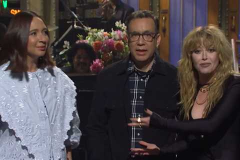 Natasha Lyonne Played by Ex-Boyfriend Fred Armisen and Maya Rudolph in ‘Saturday Night Live’..
