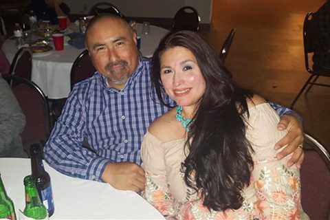 A teacher’s husband was shot dead of a heart attack at Uvalde Primary School