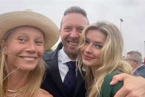 Gwyneth Paltrow & Chris Martin Celebrate Daughter Apple’s Graduation!