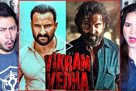 VIKRAM VEDHA Teaser Reaction! | Hrithik Roshan | Saif Ali Khan | Radhika Apte | Pushkar &..