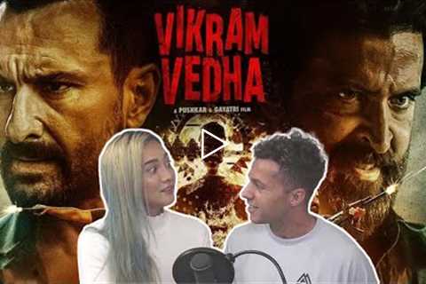 VIKRAM VEDHA Trailer Reaction!! | Saif Ali Khan Hrithik Roshan | Koreact reacts
