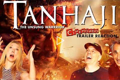 Tanhaji: The Unsung Warrior Trailer Reaction - Epic Bollywood!