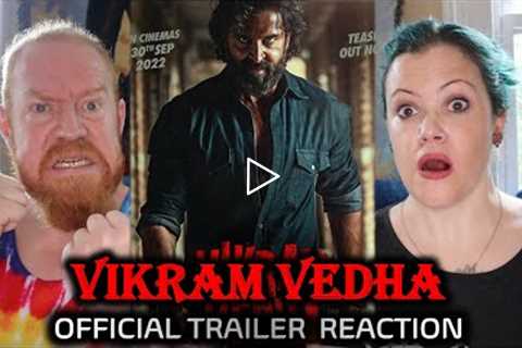 Vikram Vedha Official Trailer Reaction (Hrithik Roshan, Saif Ali Khan, Radhika Apte, 2022)