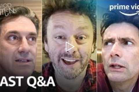 Good Omens | Seasons 2 – NYCC Q&A with Michael, David and Jon | Prime Video