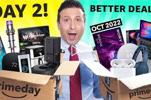 Top 50 Amazon Prime Day October 2022 Deals (DAY 2!) 🔥 Better Deals Than Yesterday?!