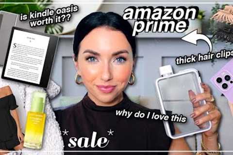AMAZON PRIME SALE recs & CURRENT FAVORITES ✨ dry shampoo, comfiest cardigan, $9 eyeshadow...