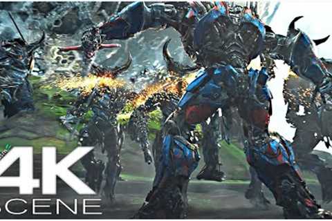 Megatron vs Optimus Prime | 4K Fight Scene - Transformers 5 _ Final Battle Movie Clip