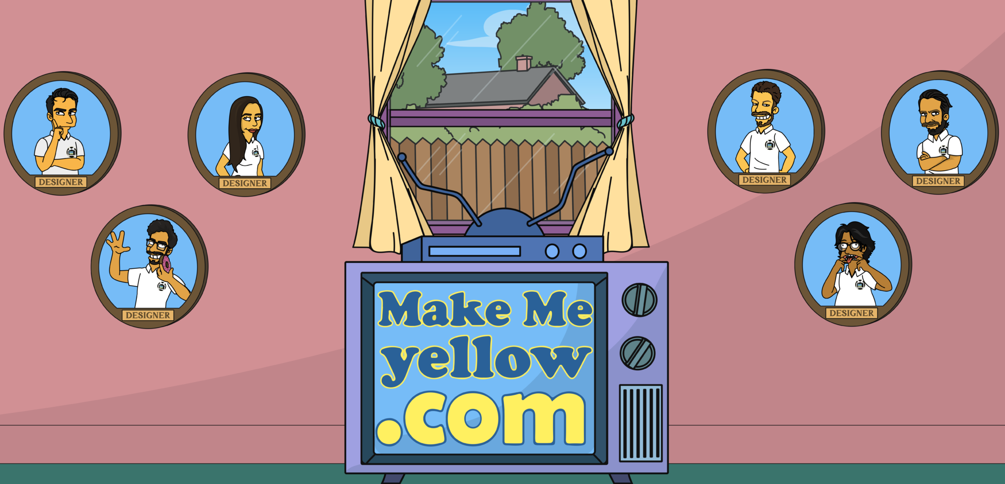 BEST Simpson Maker Service in 2023 ⭐️ Make Me Yellow .COM
