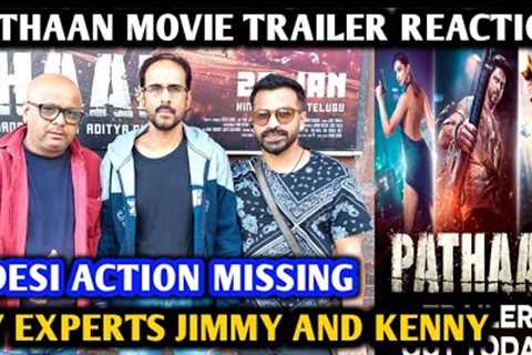 Pathaan Movie Trailer Reaction | By Expert Jimmy & Kenny | Shahrukh Khan | Deepika Padukone |..