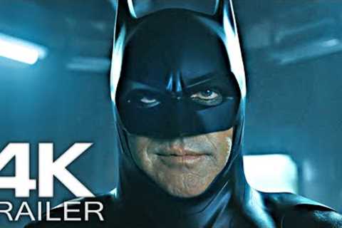 THE FLASH Official Trailer #2 (2023) Michael Keaton Batman | Superbowl Trailers - 4K Movies