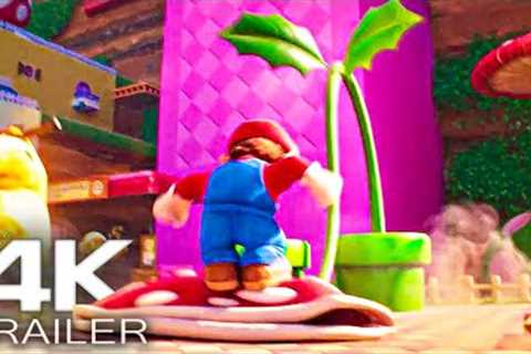SUPER MARIO BROS _ Mario Smashes Piranha Plant Trailer (2023) NEW Super Mario Movie Trailer