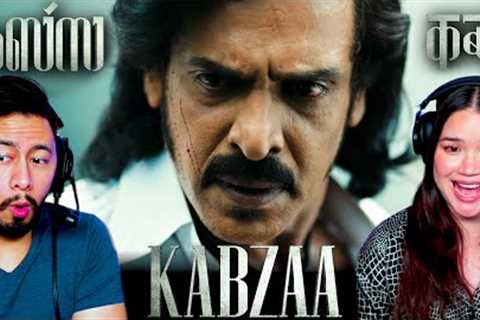 KABZAA Trailer Reaction! | Upendra | Sudeepa | Shivarajkumar |Shriya | R.Chandru