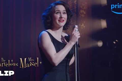 Midge Maisel Crushes on Stage | The Marvelous Mrs. Maisel | Prime Video