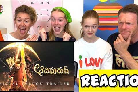 ADIPURUSH TRAILER REACTION | Prabhas | #BigAReact