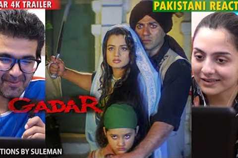 Pakistani Couple Reacts To Gadar : Ek Prem Katha 4K Trailer | Sunny Deol | Ameesha Patel