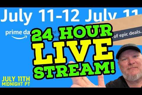 Amazon Prime Day 24 Hour LiveStream!