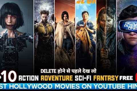 Top 10 Best Hollywood Movies on YouTube in Hindi | 2023 Hollywood Movies
