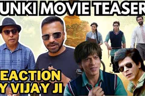 Dunki Movie Teaser Reaction | By Vijay Ji | Shah Rukh Khan | Vicky Kaushal | Rajkumar Hirani