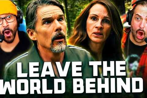 LEAVE THE WORLD BEHIND MOVIE REACTION!! Netflix 2023 | Full Movie Review | Ending Explained