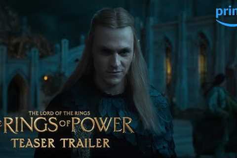 The Lord of The Rings: The Rings of Power - Official Teaser Trailer | Prime Video