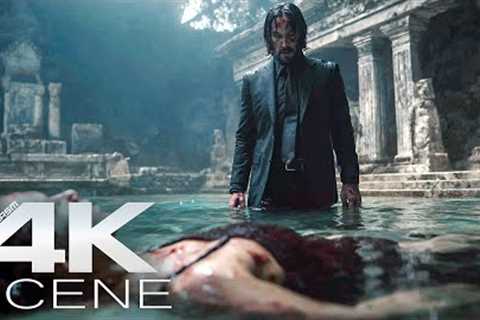 John Wick Manhandles Ballerina (2025) Fight Scene - BALLERINA Movie Clip | 4K Blu-ray