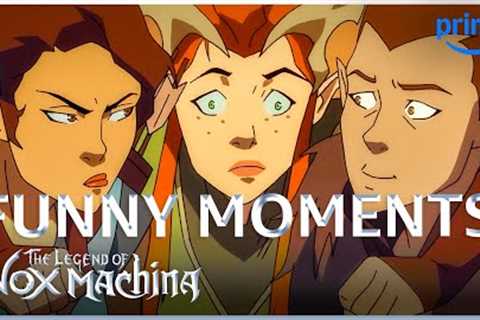 The Legend of Vox Machina Funny Moments S1-3 | Prime Video